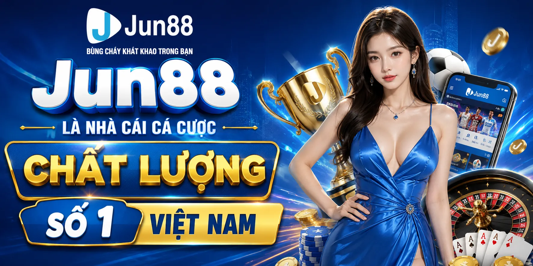 Jun88 là nhà cái cá cược chất lượng số 1 Việt Nam